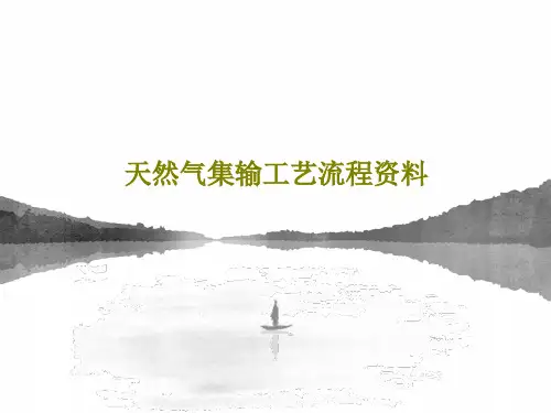 天然气集输工艺流程资料35页PPT