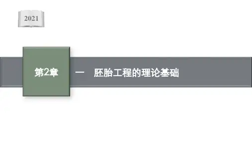 新教材高中生物第2章细胞工程第3节一胚胎工程的理论基次件新人教版选择性必修3102213232