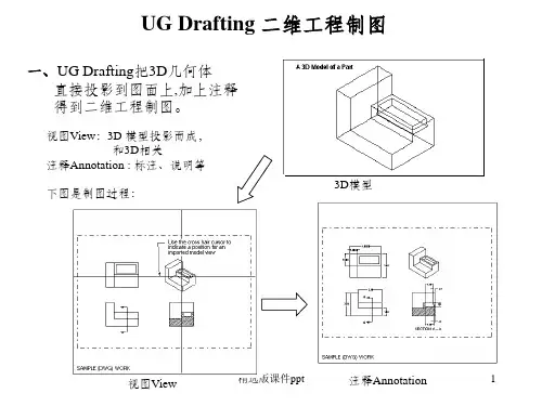 UG-二维工程制图ppt课件