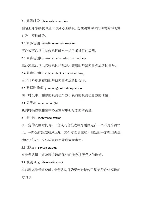 控制点等级