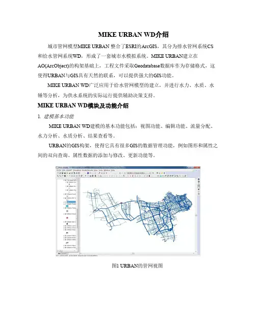 MIKE URBAN_WD介绍