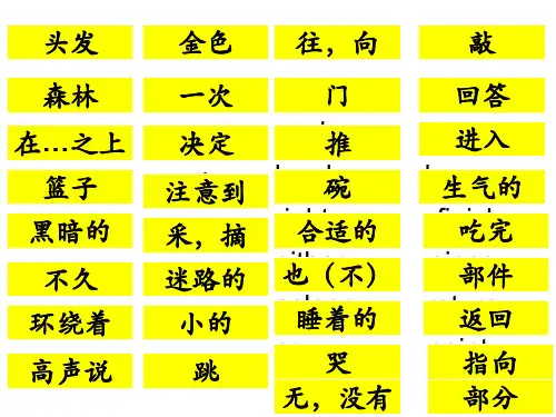 2020-2021学年 外研版英语七年级下册 Module8综合复习课件