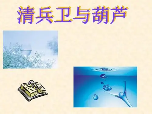 语文《清兵卫与葫芦》课件(人教选修之《外国小说欣赏》)