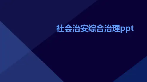 社会治安综合治理ppt