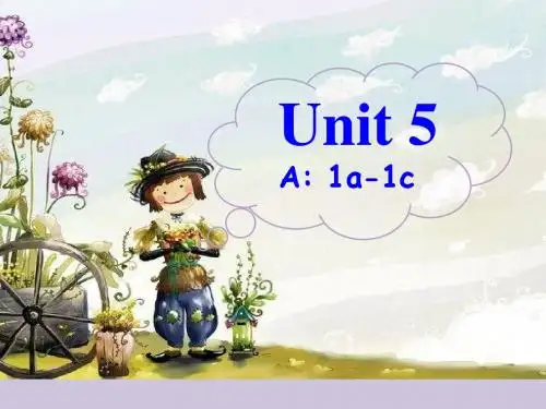 新目标八年级英语Unit_5_Do_you_want_to_watch_a_game_show