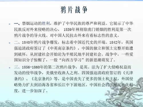中国近代史发展历程
