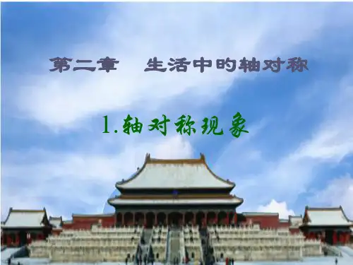 轴对称现象优秀课件