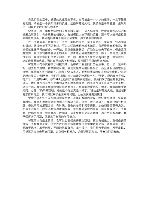 智慧的火花