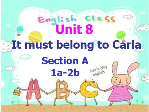 新人教版九年级英语 unit8 section A 1 (2)-优质课件.ppt