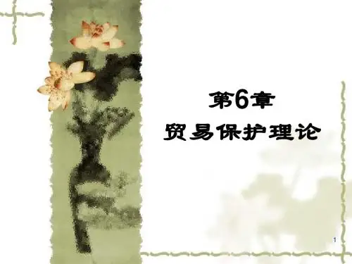 ppt06 贸易保护理论