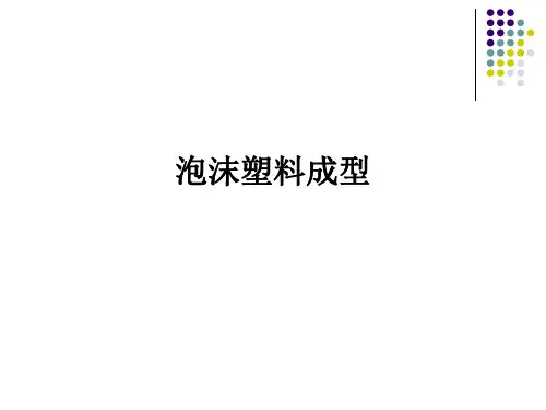 泡沫塑料成型ppt课件