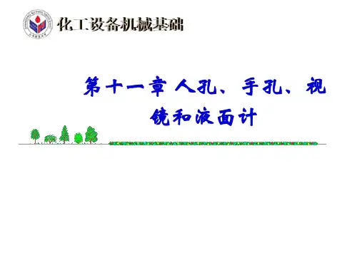 11.第十一章 人孔、手孔、视镜和液面计解析