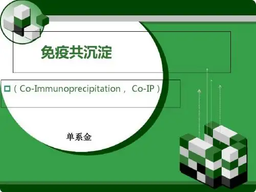 免疫共沉淀原理及注意事项-PPT精品文档