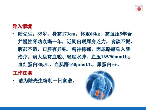 常见疾病的营养—肾脏疾病的营养护理(临床营养学)