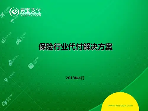 保险代付合作方案20(PPT36页)
