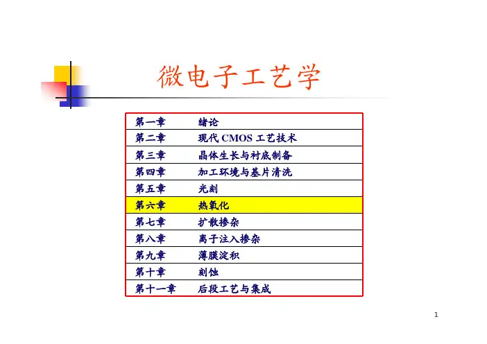 微电子工艺学课件课本_6