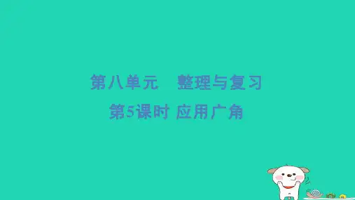 2024五年级数学下册八整理与复习5应用广角习题课件苏教版