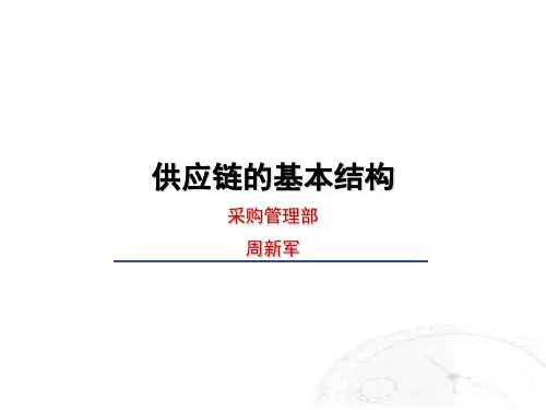 供应链的基本结构.ppt