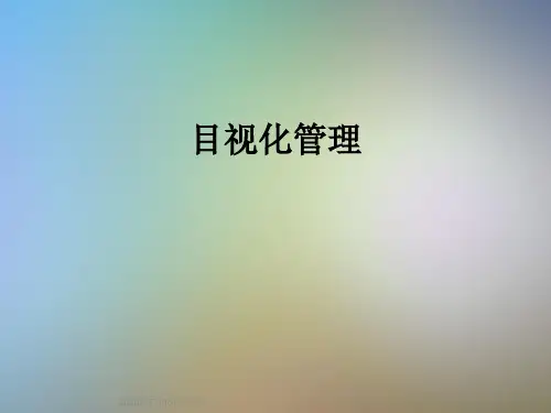 目视化管理