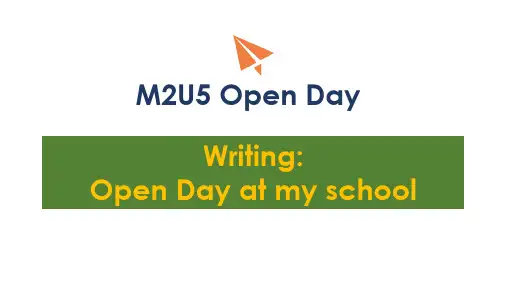 Module 2 Unit 5  课件2022-2023学年牛津上海版英语六年级上册
