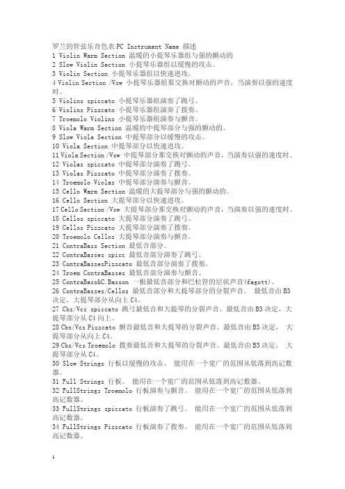 罗兰管弦