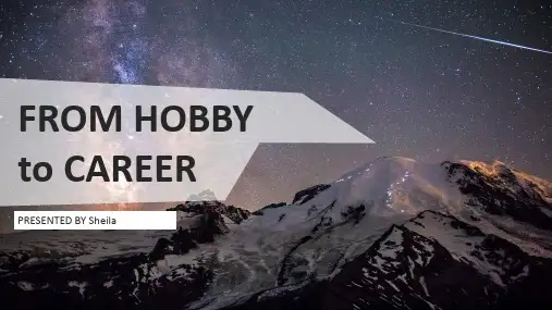 深圳沪教牛津七下八单元from hobby to career