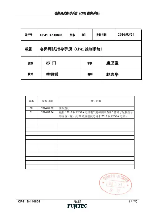 CP41调试资料