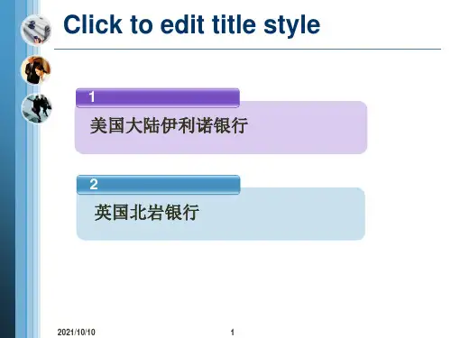 银行流动性风险案例分析【优质PPT】
