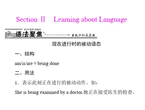 unit4 section ⅱ learning about language课件 新人教版必修2