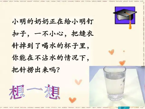 (三下)科学PPT课件15制作小磁针 冀教版 (8张)