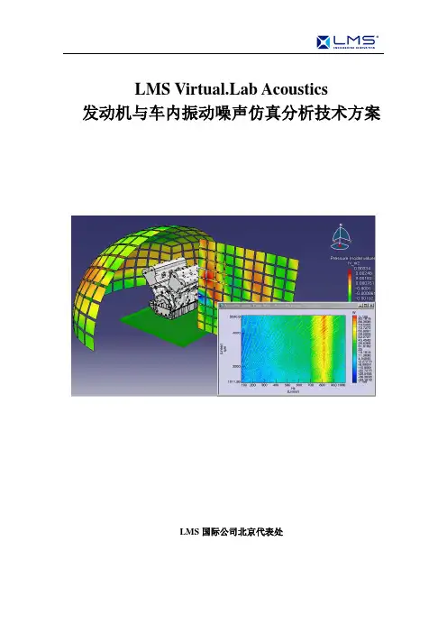 LMS发动机与车内振动噪声仿真分析方案