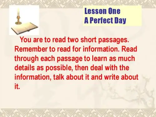高一英语unit 1 lesson 1课件北师大版必修1