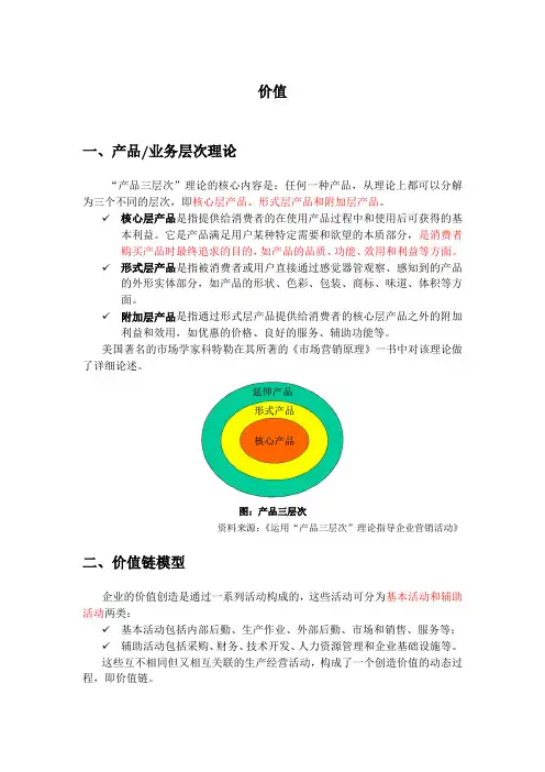 价值模型整合