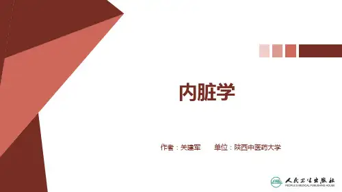 系统解剖学(应用型创新规划教材)PPT课件 第二章 消化系统 内脏学总论