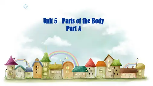 Unit5PartsoftheBodyPartA(课件)闽教版英语三年级下册(2)