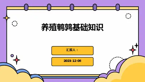 养殖鹌鹑基础知识