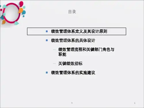 《KPI绩效考核管理》PPT课件