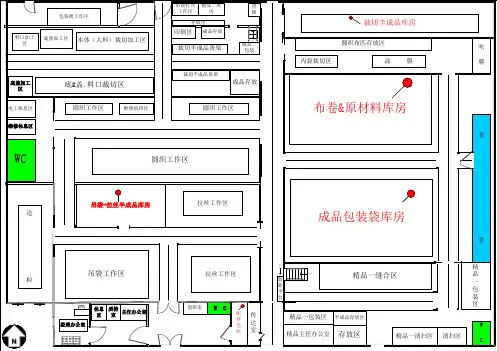 工厂仓库平面图