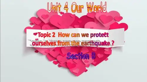 仁爱英语八上Unit4 Topic2 SectionB课件(共20张PPT)
