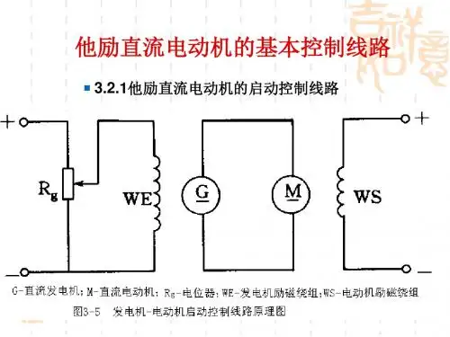 九年级(初三)物理直流电动机的基本控制线路