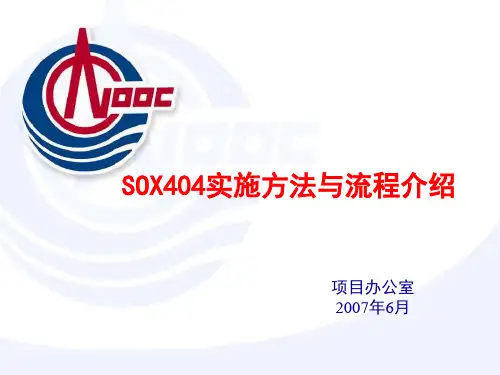 SOX_404_实施介绍
