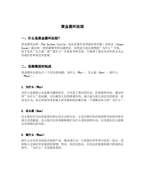 黄金圆环法则