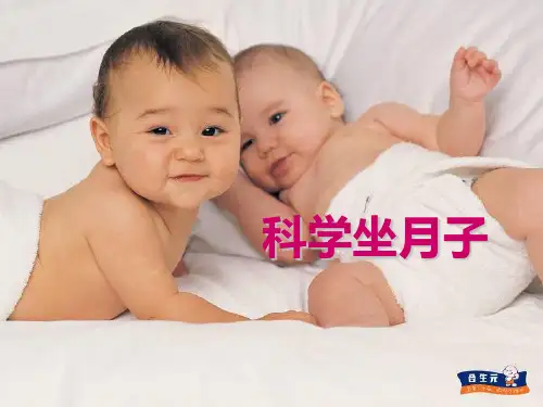 科学坐月子研究PPT课件