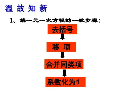 11.15解一元一次方程——去分母