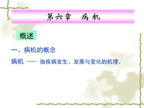 中医学基础理论PPT课件-病机