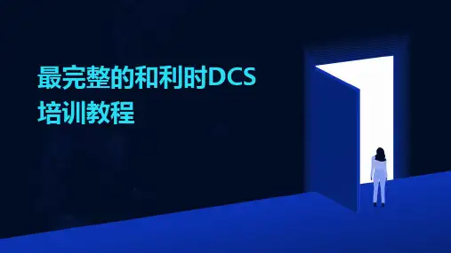 最完整的和利时DCS培训教程