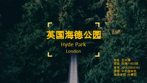英国海德公园