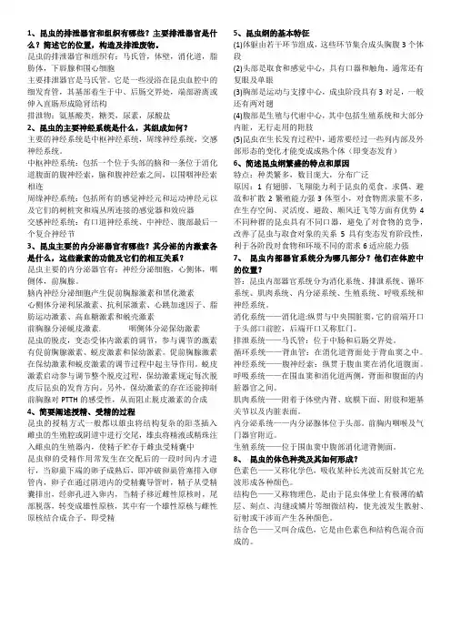 昆虫学资料  新农大
