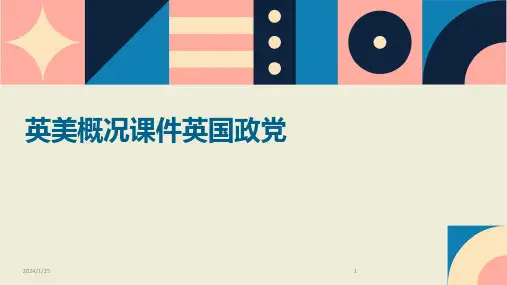 20716_英美概况课件英国政党