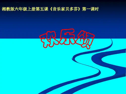 湘教版六年级上册第五课音乐家贝多芬第一课时ppt课件(2)